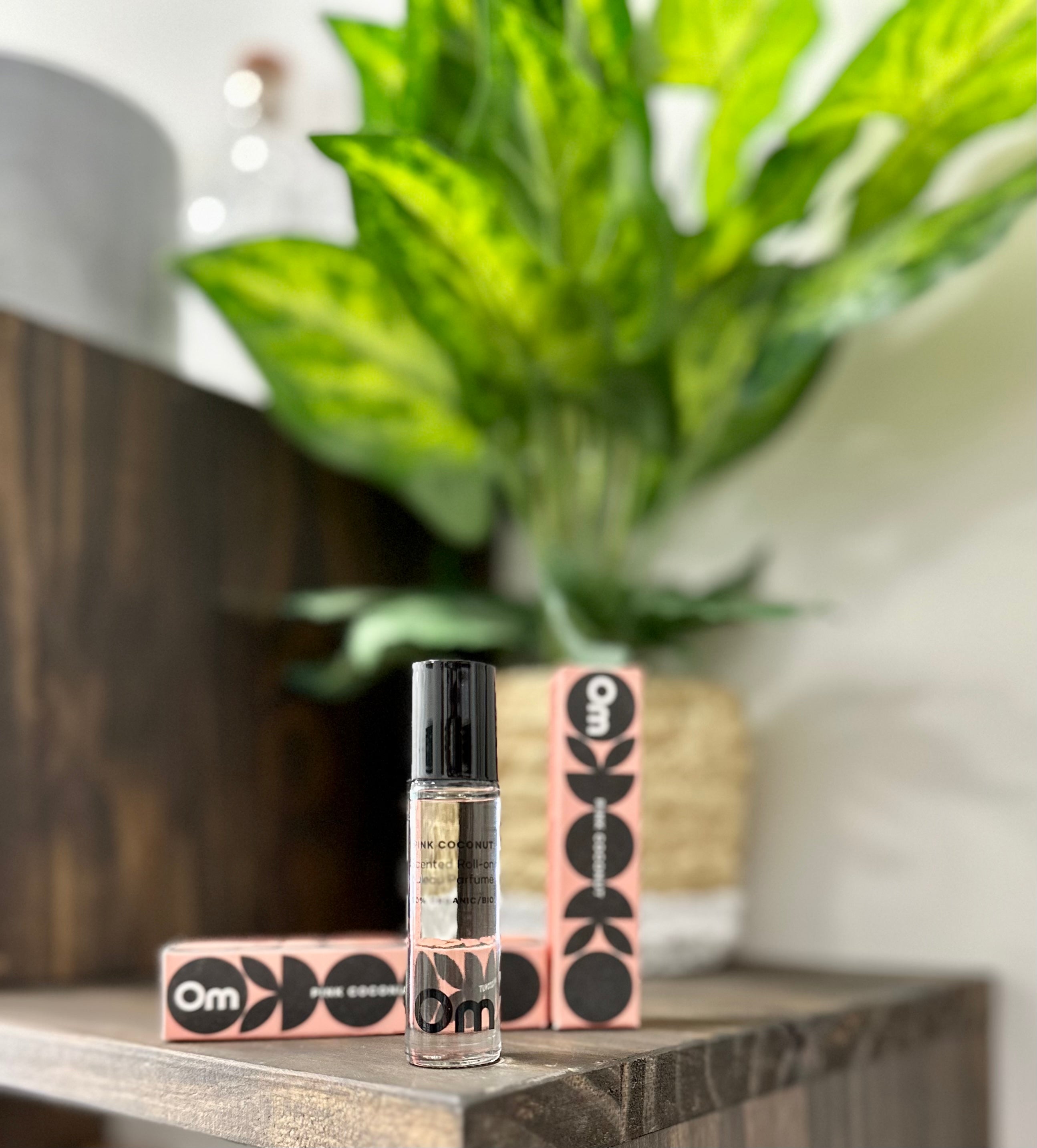 Om Organics- Pink Coconut Scented Roll On