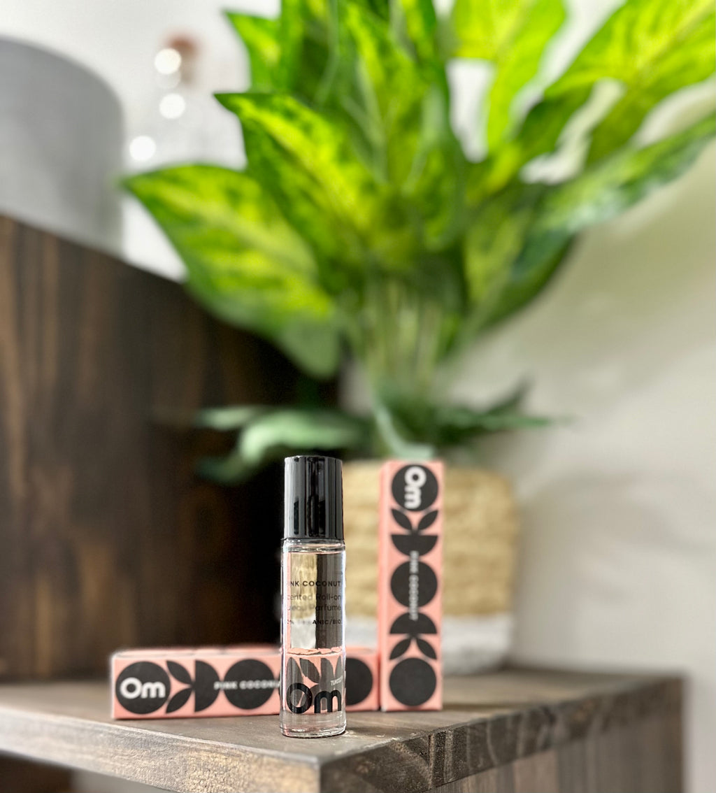 Om Organics- Pink Coconut Scented Roll On