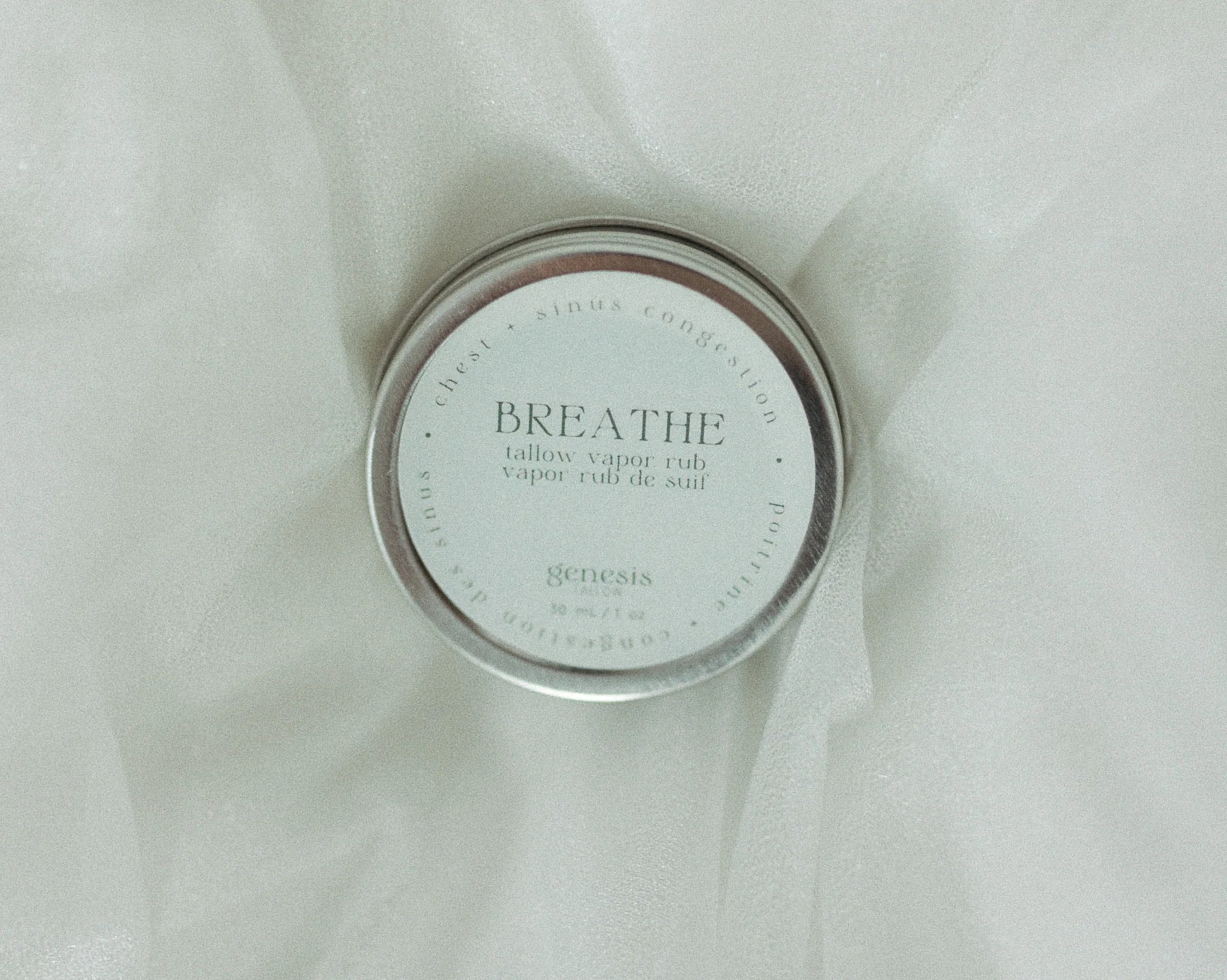 Genesis- Breathe Tallow Vapor Rub