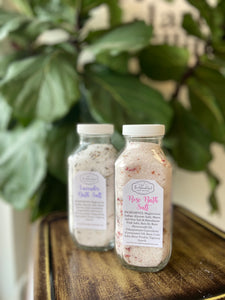 The Natural Goat Bath Salts- Rose