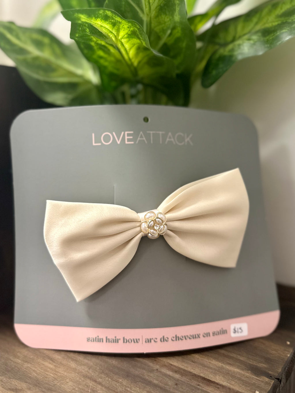 Love Attack - Satin Hair Bow