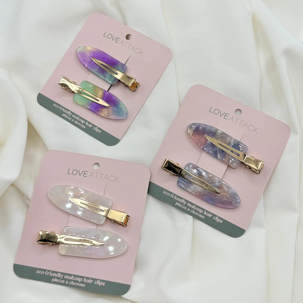 Love Attack- Eco- Friendly Make Up Clips