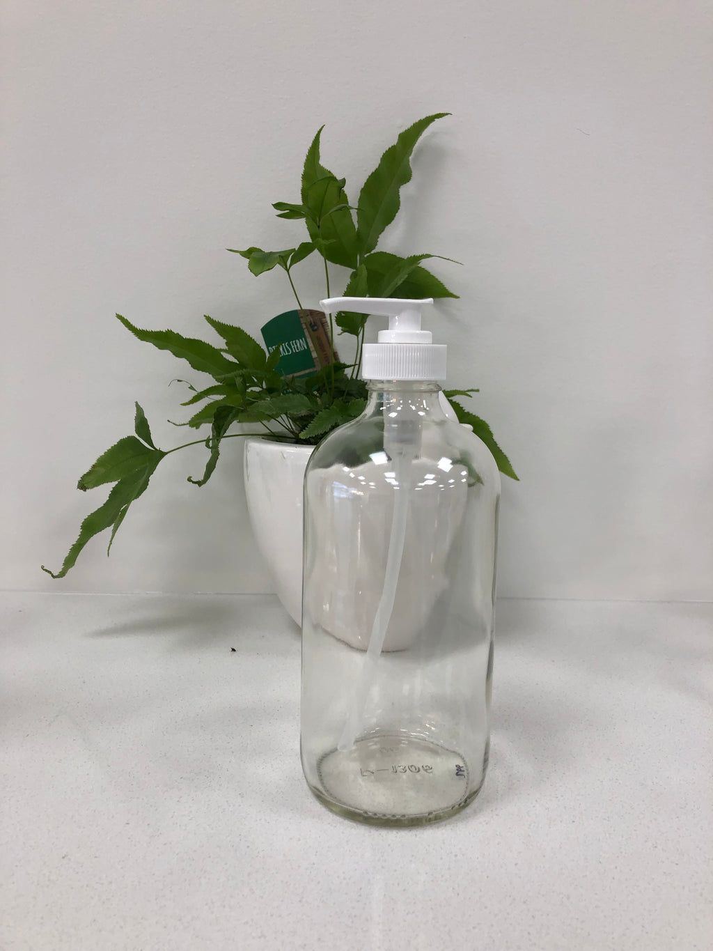 Glass Bottle with pump- 500 ml