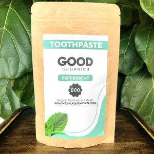 Good Organics - Peppermint Toothpaste Tablets