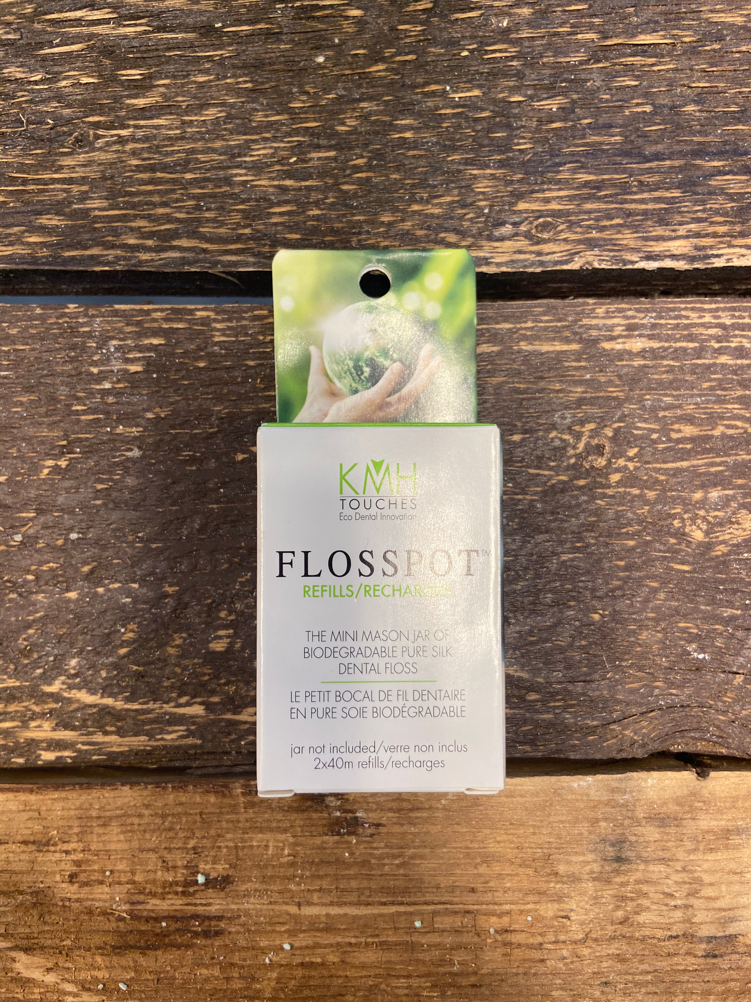 Floss Pot Silk Dental Floss- Refill