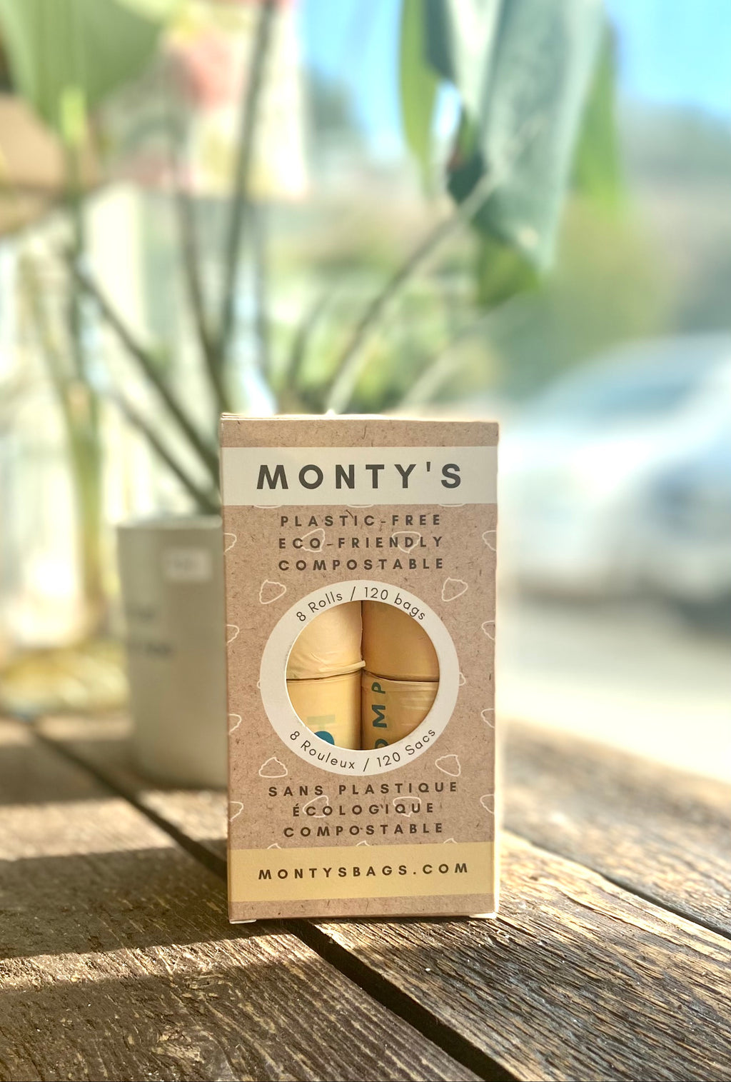 Monty's Compostable Corn Starch Poop Bags – Discover Dogs