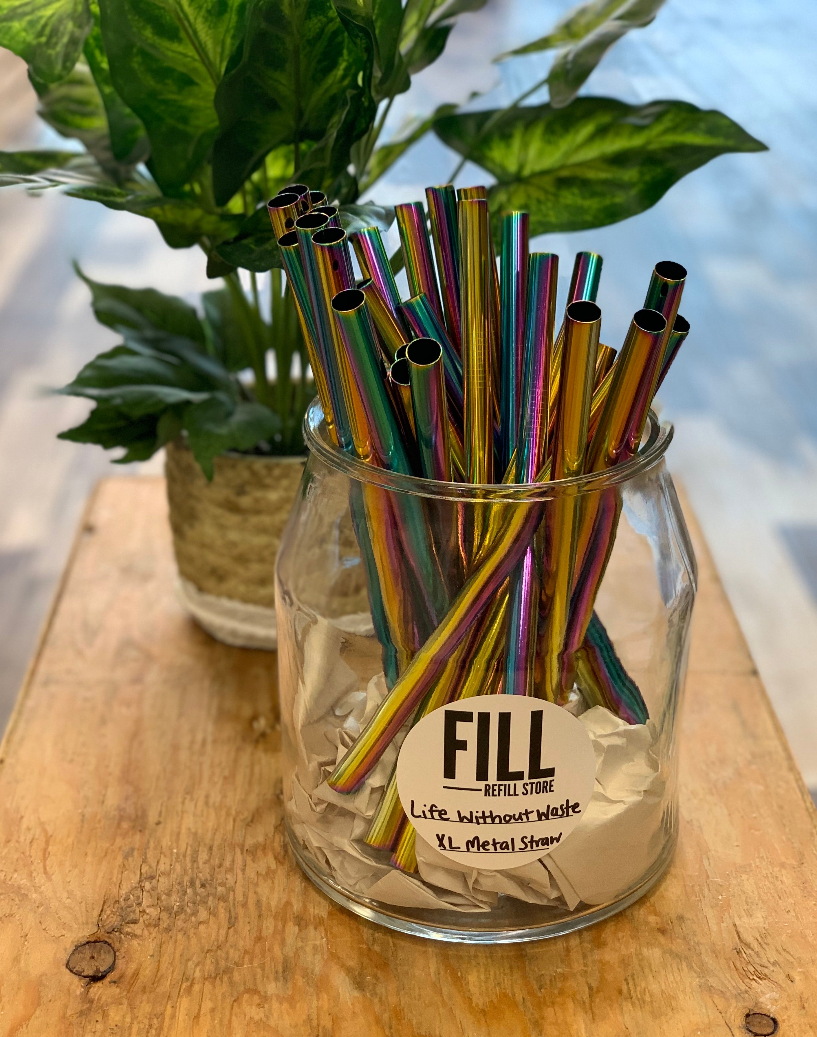 Life Without Waste- XL Wide Metal Straw