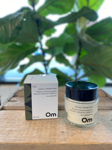 Om Organics- Kaolin + Coconut Milk Radiant Cleanising Balm