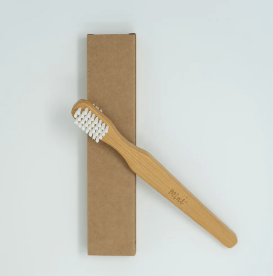 Mint Cleaning Bamboo Brush